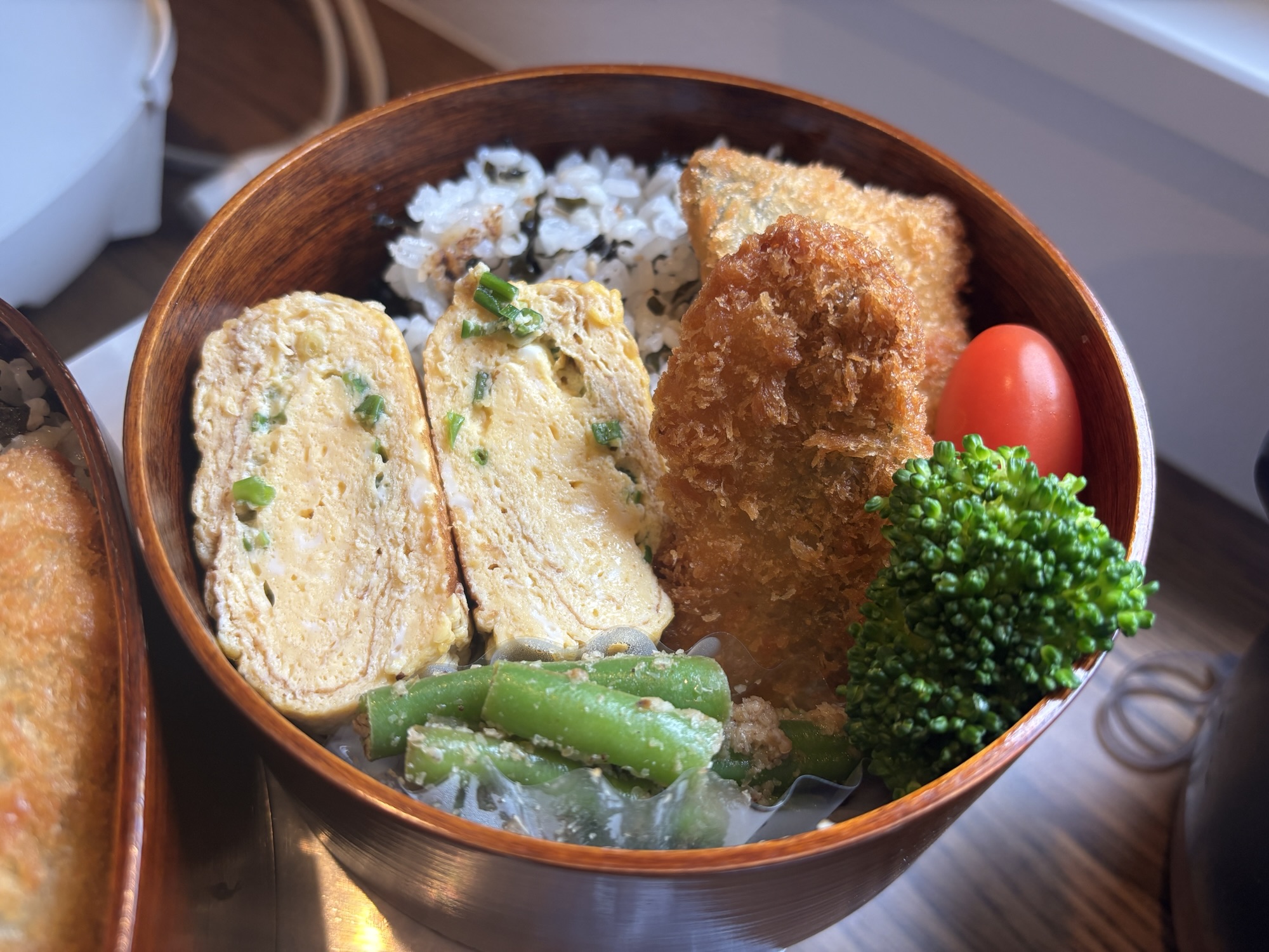 アジフライ弁当🍱